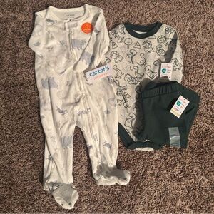 NWT BABY 6-9M PAJAMAS
